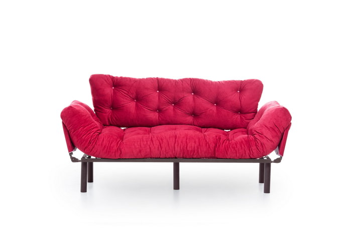 Atelier Del Sofa Nitta Triple - Maroon Atelier Del Sofa Nitta Triple - Maroon